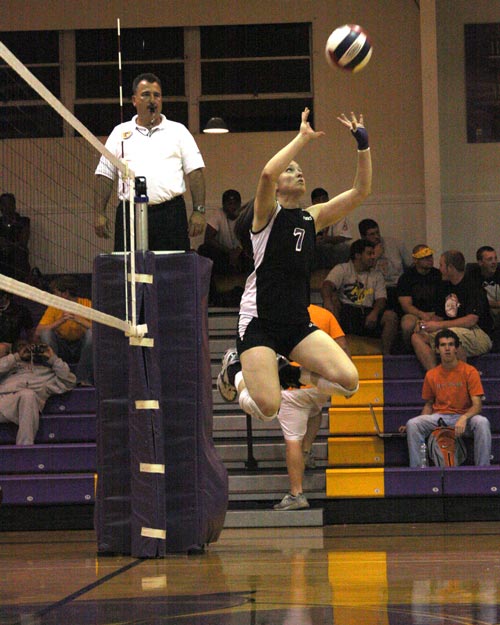 Abbey Masters had 26 set assists in the Lady Wildcats victory over Lane College.